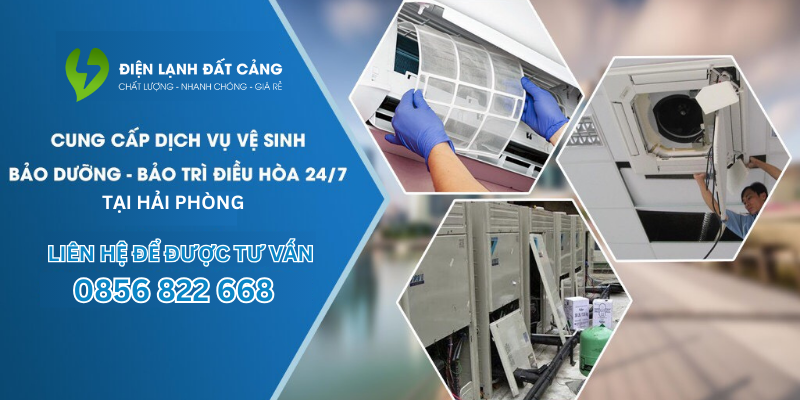 Dịch vụ sửa điều hòa hải phòng